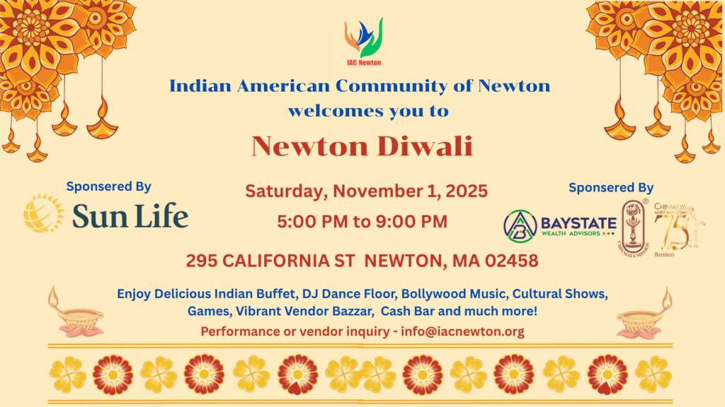 Diwali Celebration on November 1, 2025 at Post 440